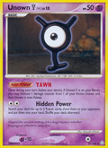 Unown [Y] 81/146 Pokémon Legends Awakened (2008) English card — catalogue reference