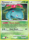 Venusaur 20/132 Pokémon Secret Wonders (2007) English card — catalogue reference