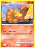 Vulpix 107/123 Pokémon Mysterious Treasures (2007) English card — catalogue reference