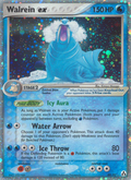 Walrein ex 89/92 Pokémon EX Legend Maker (2006) English card — catalogue reference