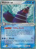Walrein ex 99/108 Pokémon EX Power Keepers (2007) English card — catalogue reference
