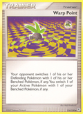Warp Point 116/130 Pokémon Diamond & Pearl (2007) English card — catalogue reference