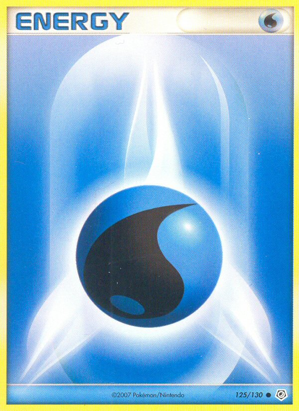 Water Energy 125/130 Pokémon Diamond & Pearl (2007) English card — catalogue reference