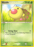 Weedle 87/113 Pokémon EX Delta Species (2005) English card — catalogue reference