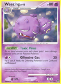 Weezing 31/106 Pokémon Great Encounters (2008) English card — catalogue reference