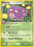 Weezing 33/113 Pokémon EX Delta Species (2005) English card — catalogue reference