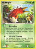 Wurmple 82/107 Pokémon EX Deoxys (2005) English card — catalogue reference