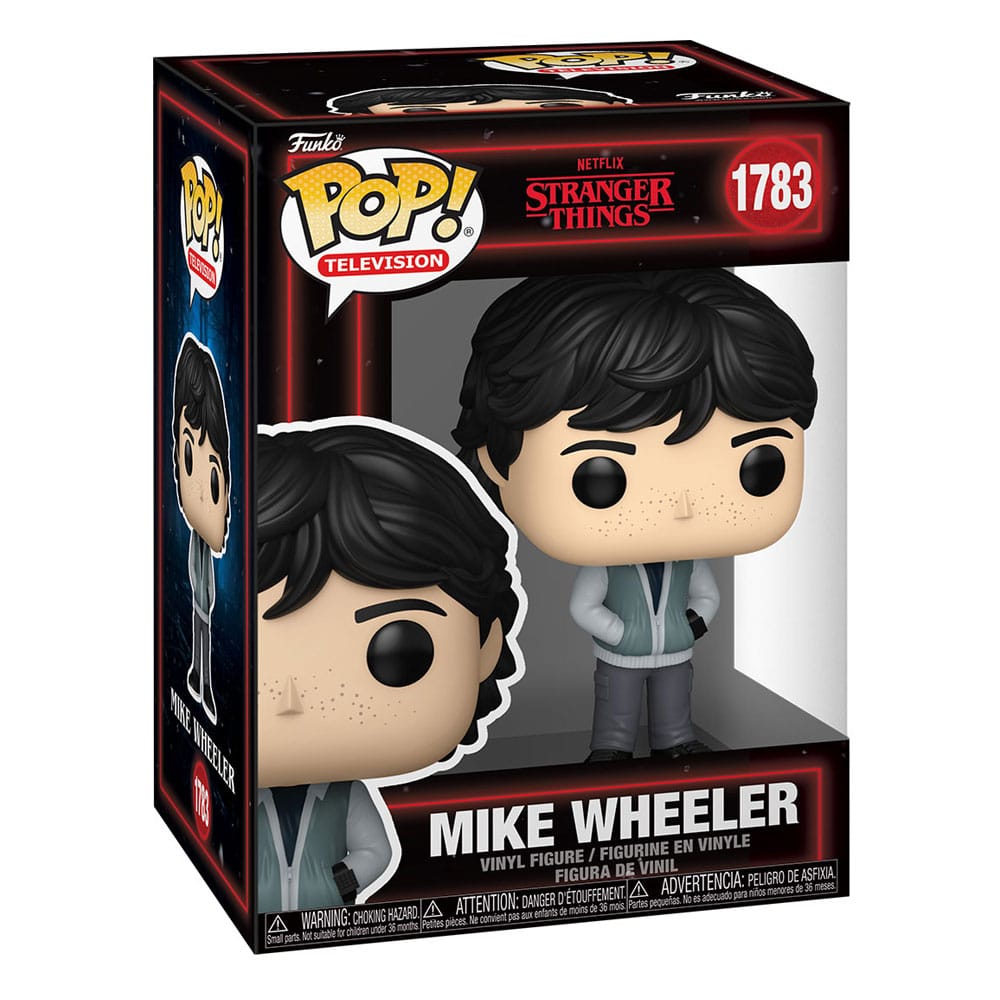 Funko Pop! vinyl figure packaging of Mike Wheeler from Stranger Things