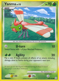 Yanma 128/146 Pokémon Legends Awakened (2008) English card — catalogue reference